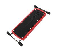 Toddmomy Reposapiés de Guitarra Clásica Taburete Plegable de Metal Antideslizante Altura Ajustable Soporte para Guitarrista para Practicar Casa o Estudio