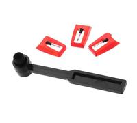 Toddmomy Repuesto De Aguja y Kit De Cepillo Para Tocadiscos Limpiador De Agujas Disco De Vinilo Accesorio Reemplazable