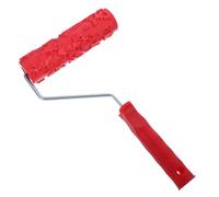 Toddmomy Rodillo Texturizador para Pintura de Paredes, 7" con Relieve de Vetas de Madera, Herramienta artística para decoración, Cerámica, Manualidades y Diseño Creativo