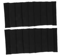 Toddmomy Separador Práctico para Bolsa De Cámara Acolchonado 28x12 Cm, 2 Piezas, Organizador Ligero y Protector para Accesorios Fotográficos, Uso Mochila para Fotógrafos, Color Negro Brillante