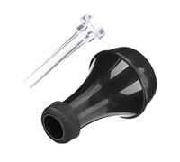 Toddmomy Silenciador Recto Para Trompeta Mini Silenciador De Ligero y Completo De Boquilla Transparente Para Práctica Accesorio y Fácil De Usar