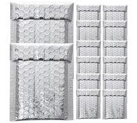 Toddmomy Sobres acolchados de burbujas 100 unidades 110x130 mm autosellados con protección extra para embalaje y almacenamiento de cosméticos y joyería