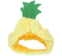 Toddmomy Sombrero de Disfraz para Mascotas en Forma de Piña, Gorra Ajustable y Ligera para Gato y Perro Pequeño, Accesorio Divertido para Fiestas y Sesiones de Fotos, Tamaño Único