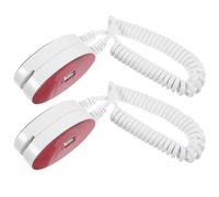 Toddmomy Soporte Cable Retráctil Antipérdida para Control Remoto, 2 Unidades, Fácil Instalación y Uso en Sala de Estar y Oficinas