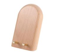 Toddmomy Soporte de Madera Maciza para Smartphone y Tablet Ovalado Soporte de Escritorio para Teléfono Móvil para Uso en Casa y Oficina