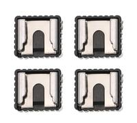 Toddmomy Soporte de Zapata para Cámara Rosca de 1/4 Pulgada Adaptador para Flash y Luz LED Compatible Accesorios de Cámara Paquete de 4 Unidades para Fotografía y Videografía