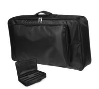 Toddmomy Soporte efector bolsa de transporte para pedalera de guitarra efector de pedal de guitarra pedal de guitarra eléctrica caja de pedales caja de pedalera de guitarra Negro
