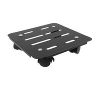 Toddmomy Soporte móvil para macetas: Soporte para macetas con Ruedas, | Soporte para plantas de 25 x 24,4 x 6 cm, base rodante para plantas de interior y exterior, bandeja con ruedas para balcón o