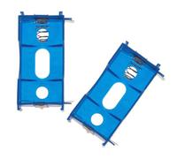 Toddmomy Soporte para 4 Pilas Tipo D, Bandeja Modular de plástico para baterías en Serie y Paralelo, Caja de Montaje para baterías de Circuito Simple de 1 Ranura para experimentos educativos y