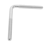 Toddmomy Soporte Para Cencerro Varilla De Extensión Para Soporte De Cencerro De Tambor Brazo Metálico Robusto Forma Para Batería Para Bateristas