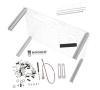 Toddmomy Soporte para Placa Base Transparente Compacto para PC Abierta Marco Abierto Resistente y Portátil para Montaje y Pruebas DIY Espacios Reducidos