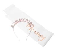 Toddmomy Sujetador Diadema para Mujer Embarazada Faja de Maternidad para Shower Accesorios para Tocado de Festival Diademas para Futuras Mamás