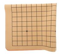 Toddmomy Tablero de Ajedrez de Doble Cara y Tablero Xiangqi Portátil para Adultos y Estudiantes, Pequeño, Plegable, de PU Suave, Accesorio de Juego para Partidas y Entrenamiento