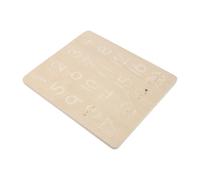 Toddmomy Tablero de de Madera para Tablero de Reconocimiento de Números Juguetes Educativos para Aprender a Contar Material Didáctico Montessori Tamaño Mediano sin Olor Seguro para