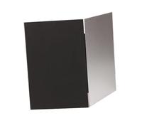 Toddmomy Tablero Reflectante Plegable para Fotografía de Mesa Fondo y Negro Cartón Engrosado Resistente Herramienta de Iluminación para Estudio Relleno de Luz y Reducción de