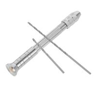 Toddmomy Taladro Manual para Perforar Velas y Yeso, Herramienta de Metal Práctica y Conveniente Brocas Largas y Cortas para Bricolaje DIY