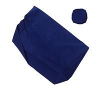 Toddmomy Tapete Plegable para Mesa de Juego de 86x86 Cm, Antideslizante, Color Azul Oscuro, para Póker, Mahjong y Juegos de Mesa, Fácil de Transportar y Limpiar, Accesorio Portátil