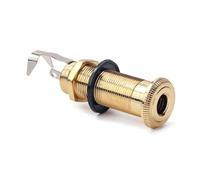 Toddmomy Tapón de Pata Larga Rosca Cilíndrica Conector Estéreo de Guitarra Conector Mono de Guitarra para Escenario de Estudio