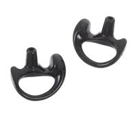 Toddmomy Tapones Oídos Interphone de Silicona Negra 1 Par Reutilizable para Izquierdo y Derecho Molde Ergonómico Pequeño para Reducción de Ruido Llamadas