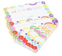 Toddmomy Tarjetas de Recompensa para Estudiantes en Aulas, 150 Hojas de Papel Adorables para Incentivar y Motivar Comportamientos Positivos
