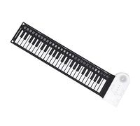 Toddmomy Teclado Electrónico Portátil Plegable De Teclas Piano Enrollable Teclado De Silicona Para Principiantes y Practicar Casa o