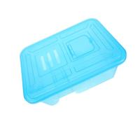 Toddmomy Terrario para Reptiles con Tapa Abierta y Plataforma de Descanso Desmontable, Base Ensanchada y Diseño Claro, Adecuado para Anfibios en Escritorios y Rincones del Hogar