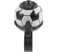 Toddmomy Timbre de Ciclismo Profesional Sonido Nítido y Potente, Accesorio Compacto para Bicicletas de Carretera Todo Terreno Diseño de Balón de Fútbol Negro Estilo Varios Estilos