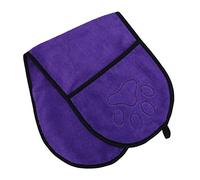 Toddmomy Toalla De Ducha para Mascotas Toalla De Baño para Perros Alta Absorción Y Adorable Huella.