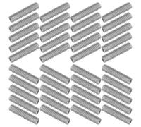 Toddmomy Tornillos Prisioneros sin Cabeza 100 Piezas Acero al Carbono Tornillos de Fijación Plata, Extremo Cóncavo, para Dispositivos y Automoción, Montajes Delicados y Luminarias