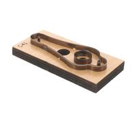 Toddmomy Troquel de Corte para Porta Gafas DIY en Madera y Metal Cortes Precisos para Proyectos de Cuero y Manualidades Creativas