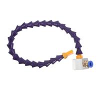 Toddmomy Tubo Rociador de Refrigerante Montaje Magnético y Boquilla de Pulverización Plana, Manguera Ajustable de Plástico Resistente para Máquinas Herramienta y Tornos