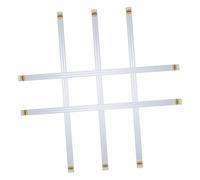 Toddmomy Tubos Flotadores para Pesca de 19 Mm de Diámetro 50 Cm Transparentes Set de 5 Piezas Plástico Espuma Antirrozaduras Organizador Ligero para Pesca al Aire Libre
