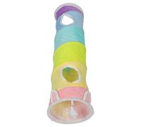 Toddmomy Tubos y túneles para Gatos: Sistema de túneles de Interior de 120 cm - Juguete Plegable y Arrugado para Gatitos - Divertido para Que jueguen y entrenen.