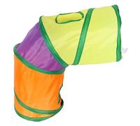 Toddmomy Túnel para Gatos Interactivo y Juguete De Escondite para Gatos Interiores Estimula El Instinto De Caza Natural y Fomenta La Actividad Saludable