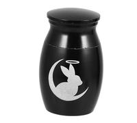 Toddmomy Urna Conmemorativa Pequeña Inoxidable para Mascotas con Tapa Sellada Urna de para de Gato Perro y Otros Animales Diseño Práctico y Resistente para Mantener Recuerdos Queridos