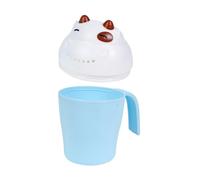 Toddmomy Vaso de Enjuague para Baño Infantil Taza para Lavar Cabello Segura y Ligera Diseño de Dibujos Animados para Taza para Ducha Práctica y Fácil de Limpiar para Bebés y Reutilizable