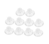 Toddmomy Ventosas para Tornillos De Rosca 4.5 Cm Ajuste Manual Abs y PVC Alta Resistencia para Acuarios Incubadoras Superficies Lisas Poder De Succión Fuerte 10 Piezas para Fijación Vidrio y Cerámica