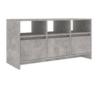 Todiikf Armario para TV (102 x 37,5 x 52,5 cm, madera de hormigón), color gris