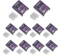 Todikaper DRV8825 - Módulo de controlador de motor paso a paso de 45 V para | Soporta suministro máximo de 45 V, rendimiento robusto, control de paso y dirección, se adapta a impresoras 3D