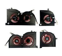 Todiys - Ventilador de CPU y GPU para MSI GS63 GS63VR 6RF 6RF-001US 7RF 7RF-212UK GS73 GS73VR 6RF 6RF-005CA 7RE-004CN 7RG 7RG-026RU 7RG-039NL MS-16K2 MS-17B MS-17B1 BS5005HS-2FBS1 S-U2L1