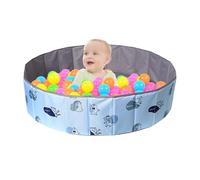 Todler Ball Pit Piscina Creativa para Mascotas Piscina con Bolas para Juegos al Aire Libre Agua Portátil para Niños Plegable Tela Oxford Hogar Jardín Pit No Hay
