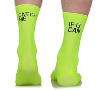 TODO Calcetines de ciclismo para hombre y mujer, transpirables para ciclismo de carretera, Calcetines de ciclismo con diseño para hombre, también ideales como calcetines para correr., 47-50
