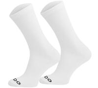 TODO Calcetines de ciclismo para hombre y mujer, transpirables para ciclismo de carretera, Calcetines de ciclismo con diseño para hombre, también ideales como calcetines para correr., Blanco, 47-50