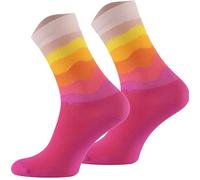 TODO Calcetines de ciclismo para hombre y mujer, transpirables para ciclismo de carretera, Calcetines de ciclismo con diseño para hombre, también ideales como calcetines para correr., 39-42