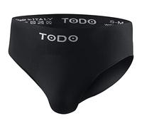 TODO Calzoncillos elásticos Deportivos para Hombre (1 Unidad) Transpirables, Ropa Interior Deportiva para Hombre, Bragas sin Rozaduras (Bragas Negras, L/XL), 1x Negro, L-XL