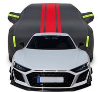 Todo Clima Impermeable Automóviles Cubierta para Audi R8 GT V10（620hp） 2021 2022 2023 2024, Protección Solar Polvo Hojas Nieve Resistente Arañazos Coche Lona,A