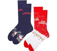 TODO Colores Calcetines divertidos con estampados - Multicolores, coloridos, locos para la alegría de vivir, 45-47