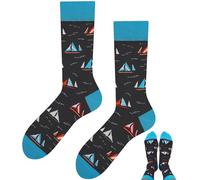 TODO Colores Fantásticos Calcetines Divertidos para Hombre y Mujer con Motivo Divertido y Multicolor, 43-46