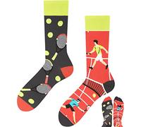 Todo Colours - Calcetines divertidos, multicolores, curiosos, con motivos alegres y llamativos, con mensajes en distintos idiomas, 35-38