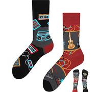 Todo Colours - Calcetines divertidos, multicolores, curiosos, con motivos alegres y llamativos, con mensajes en distintos idiomas, 39-42